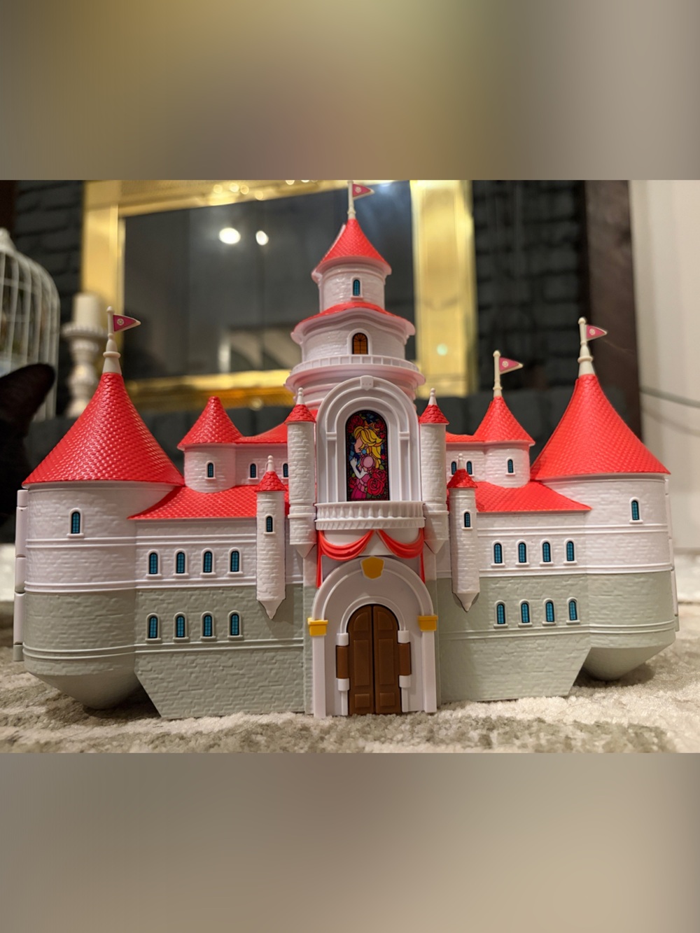 Mario & Princess Peach castle